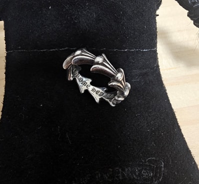 Chrome Hearts Crestile Ring "Silver"
