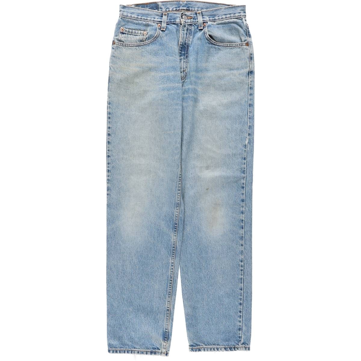 古着 00年代 リーバイス Levi's 550 RELAXED FIT テーパードデニムパンツ メンズw33相当/eaa686234