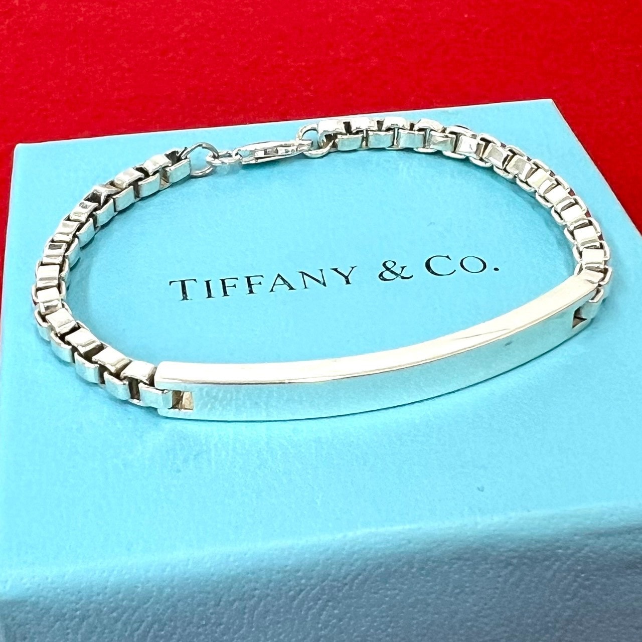 TIFFANY&Co. ティファニー ベネチアン ID ブレスレット シルバー925 ブレスレット シルバー
 33853