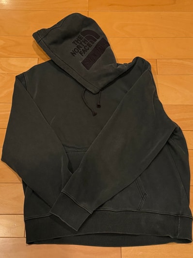 Supreme x The North Face Pigment Printed Hooded Sweatshirt "Black"