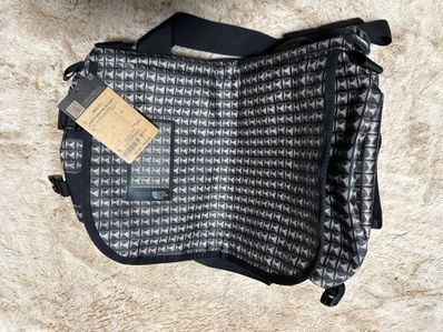 Supreme x The North Face Studded Small Base Camp Duffle Bag. 42L. "Black"