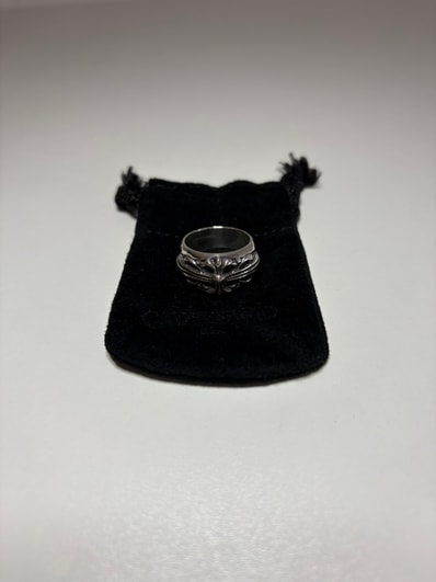 Chrome Hearts Floral Cross Ring "Silver"