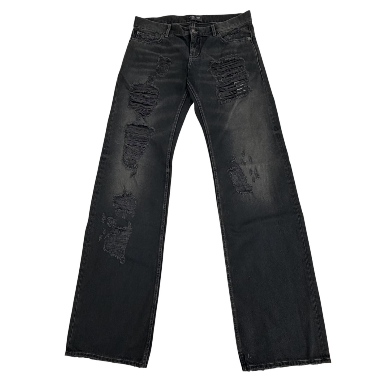 未使用品 バレンシアガ Fitted Low-Waist Pants L