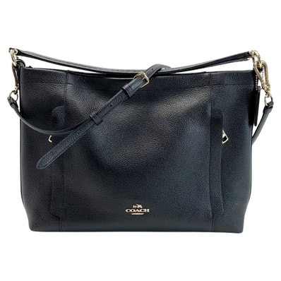 ☆☆COACH コーチ スカウトホーボー 34312 ブラック 2WAYバッグ ストラップ付