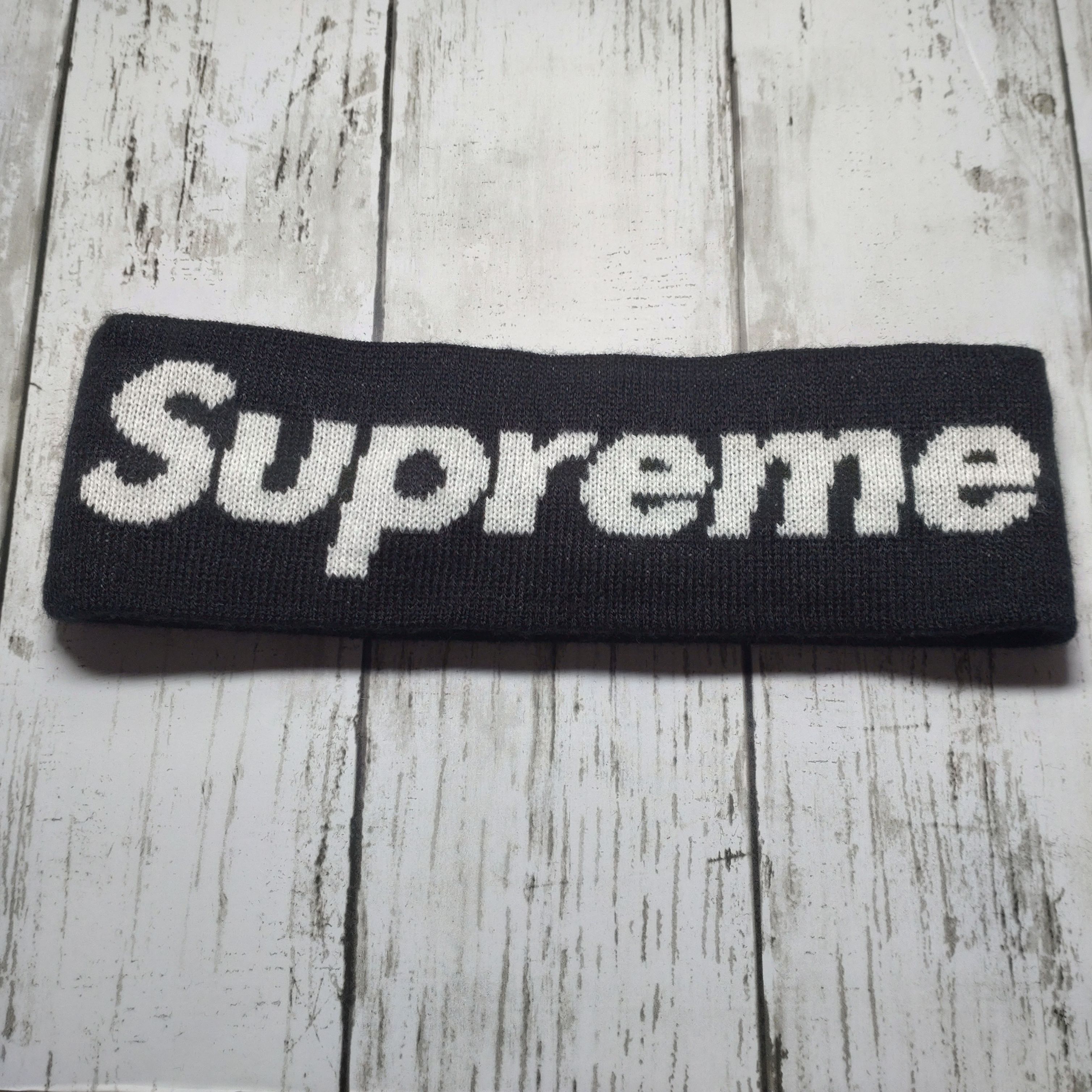 Supreme x New Era Big Logo Headband Supreme x New Era Big Logo Headband