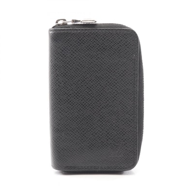 ルイ・ヴィトン LOUIS VUITTON ジッピーコインパース コインケース 財布 レザー タイガ アルドワーズ メンズ ブラック系 M30511 【中古】
