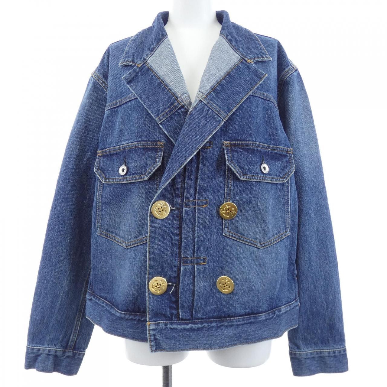 サカイ SACAI 26-08465 デニムジャケット