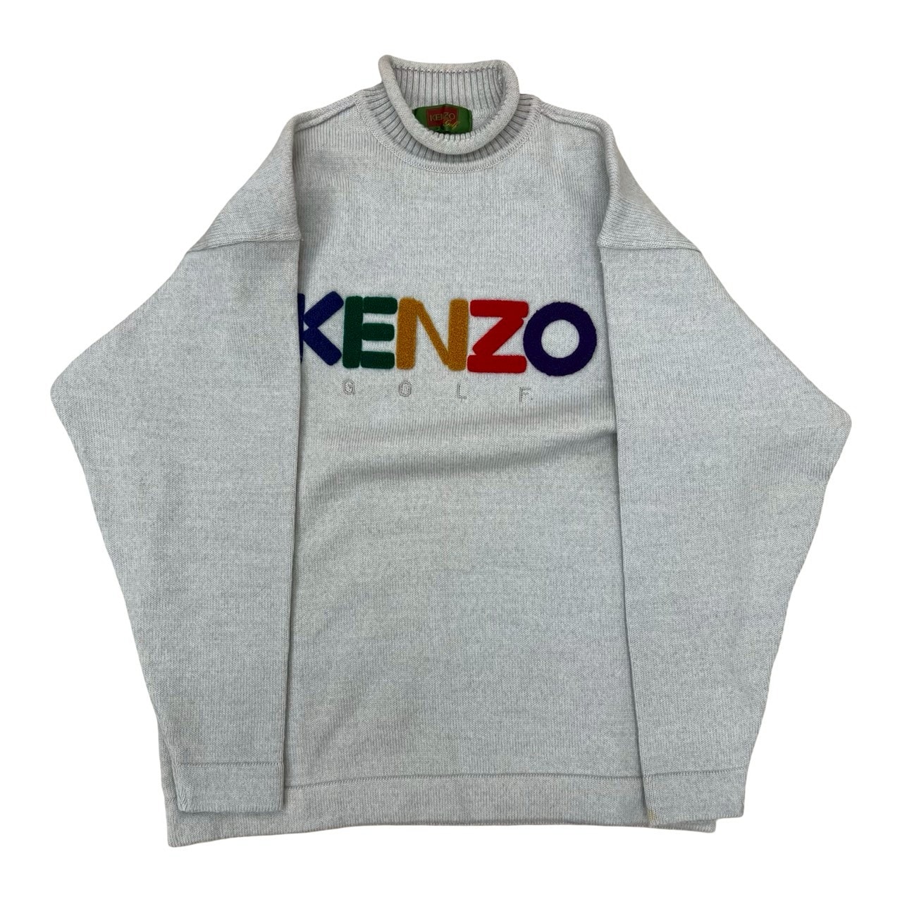 KENZO ケンゾー ロゴ ウール ニット グレー
74518