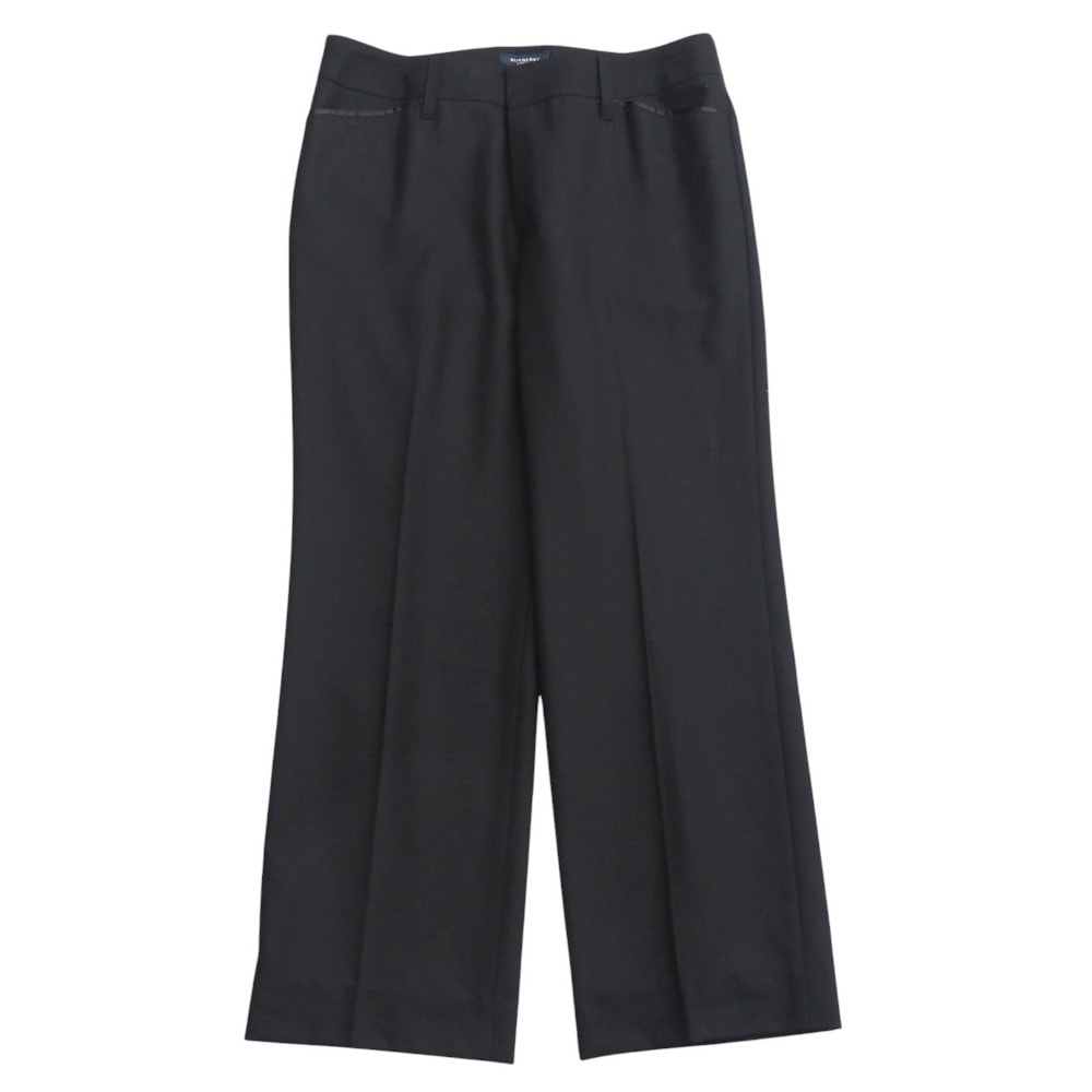 BURBERRY バーバリー パンツ サイズ44 ストレート スラックス ブラック ブランド古着【中古】20251020/RA6215