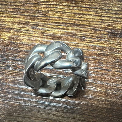 Maison Margiela Chain Ring "Silver"