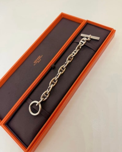 Hermes Chaine D'ancre GM Bracelet "Silver"