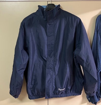 Supreme Polartec Reversible Track Jacket "Navy"