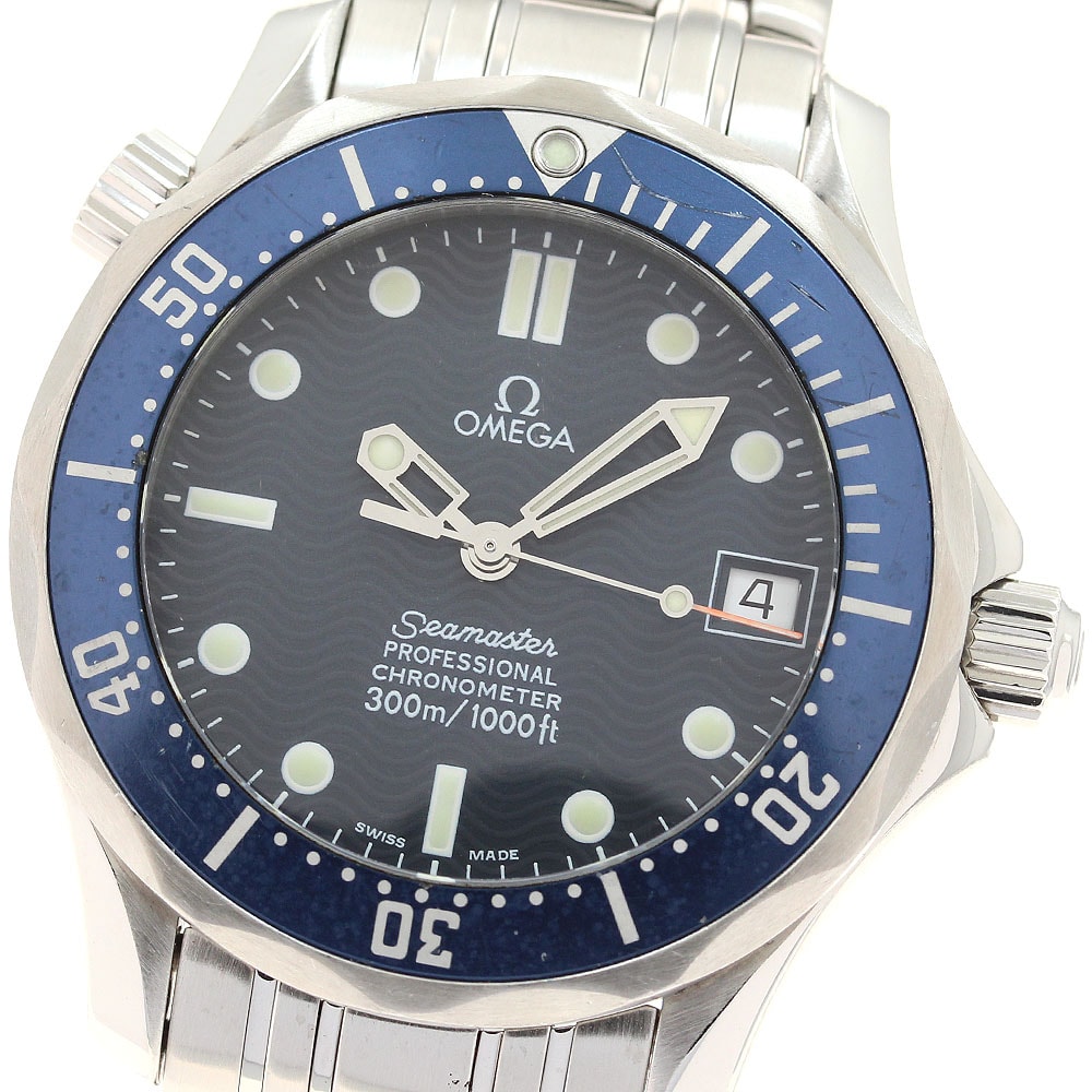 オメガ シーマスター300 デイト 2551.80 ボーイズ 【中古】