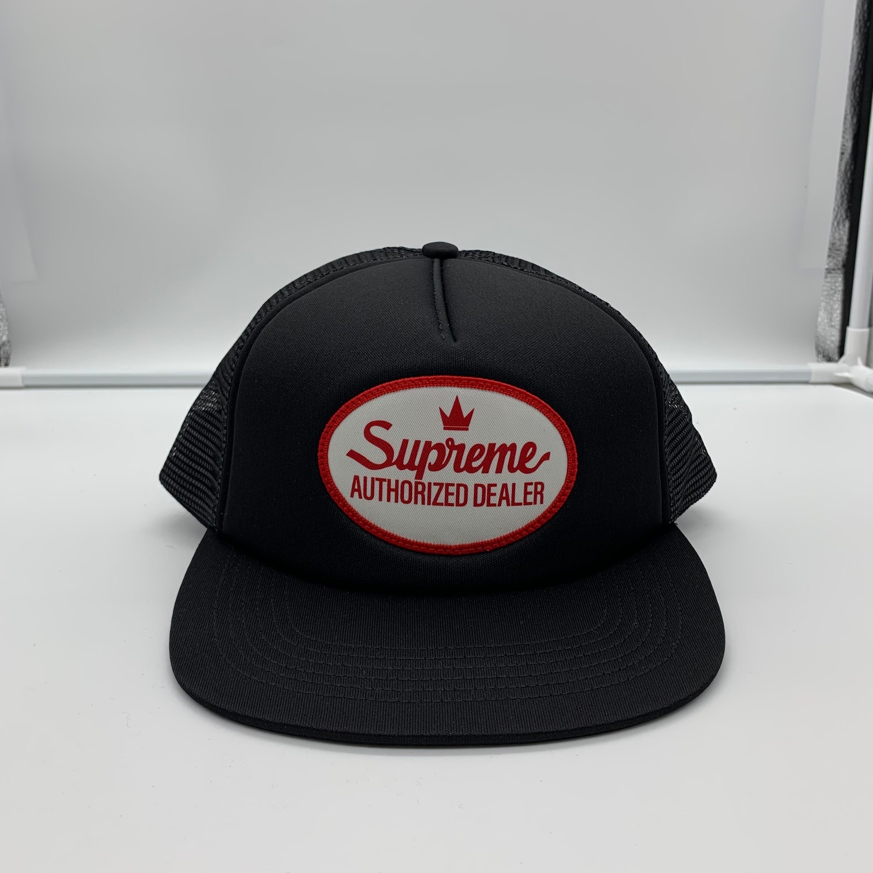 Supreme Authorized Mesh Back 5-Panel "Black" (25SS)