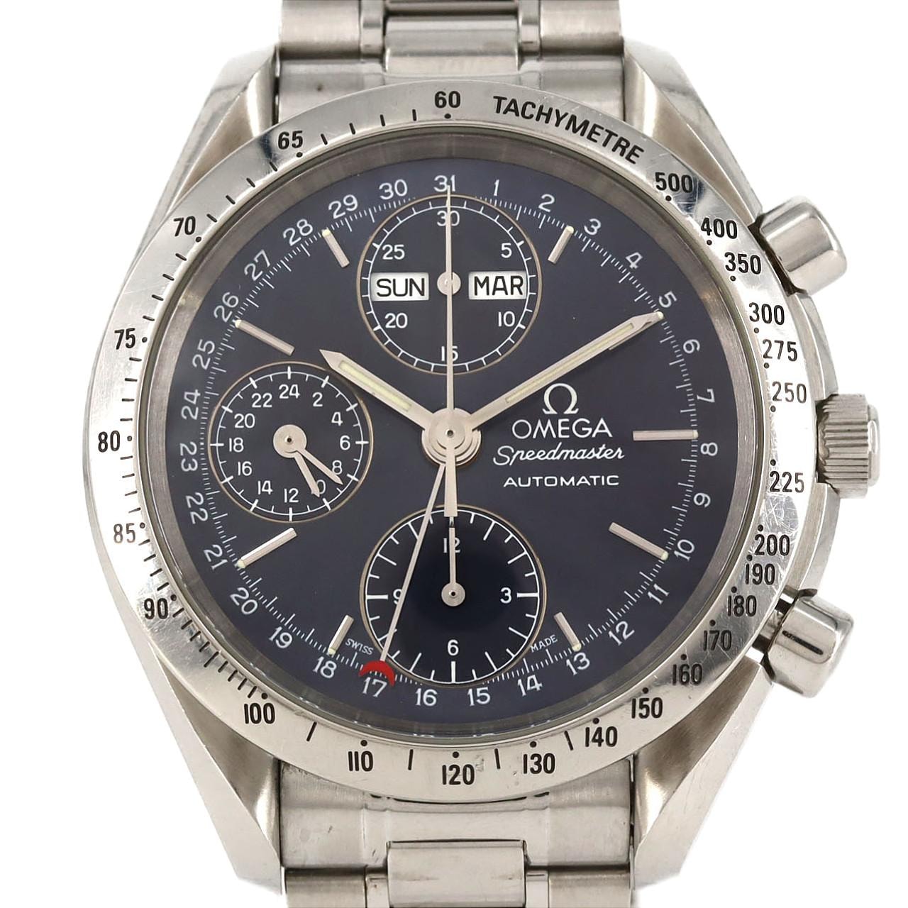 【ノーメンテナンス還元価格】オメガ スピードマスターデイデイト 3521.80 SS 自動巻