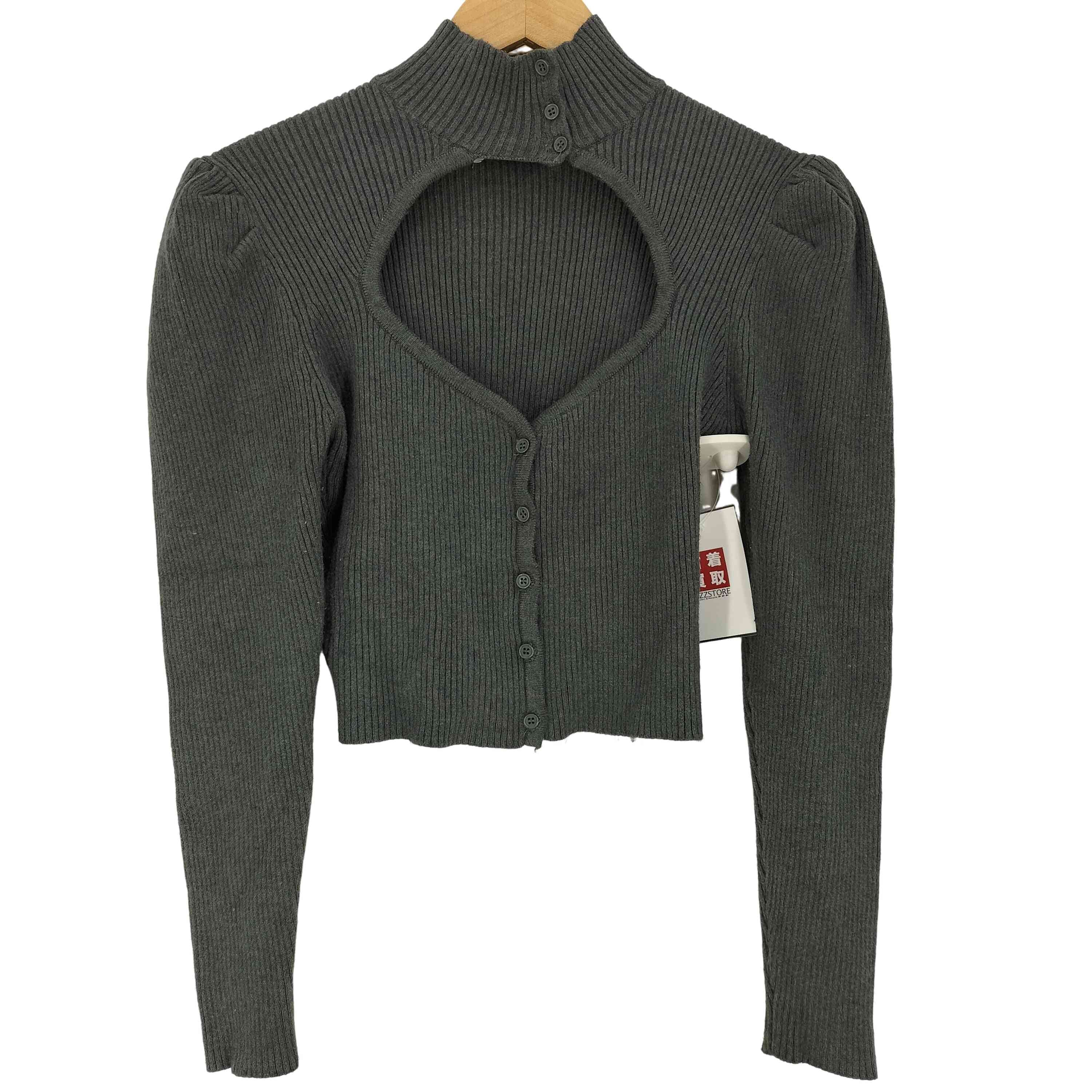 Cut-Out Knit Sweater カットアウト ニットセーター【1142339248674】