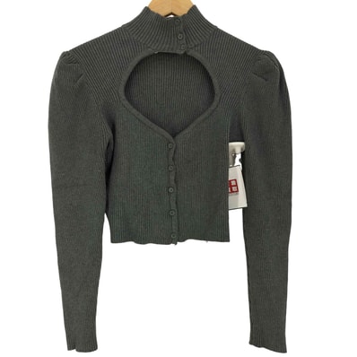 Cut-Out Knit Sweater カットアウト ニットセーター【1142339248674】