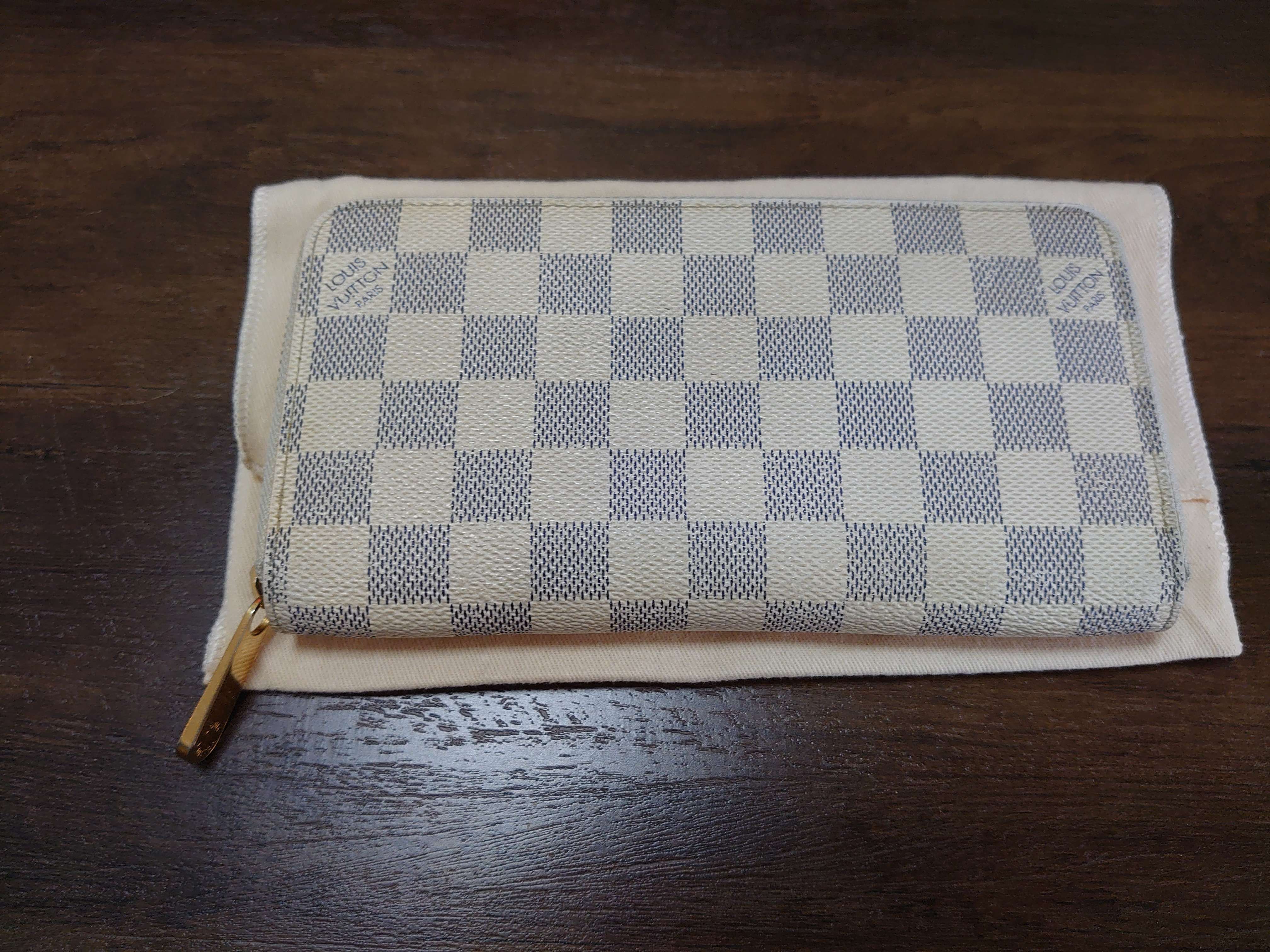 Louis Vuitton Zippy Wallet Damier Azur