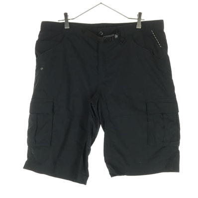 Columbia コロンビア ワンポイントロゴ ナイロンパンツ L ブラック