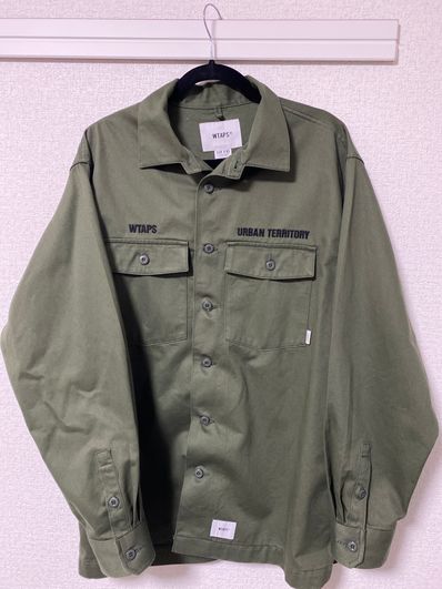 Wtaps BUDS / LS / COTTON. TWILL "Olive Drab"