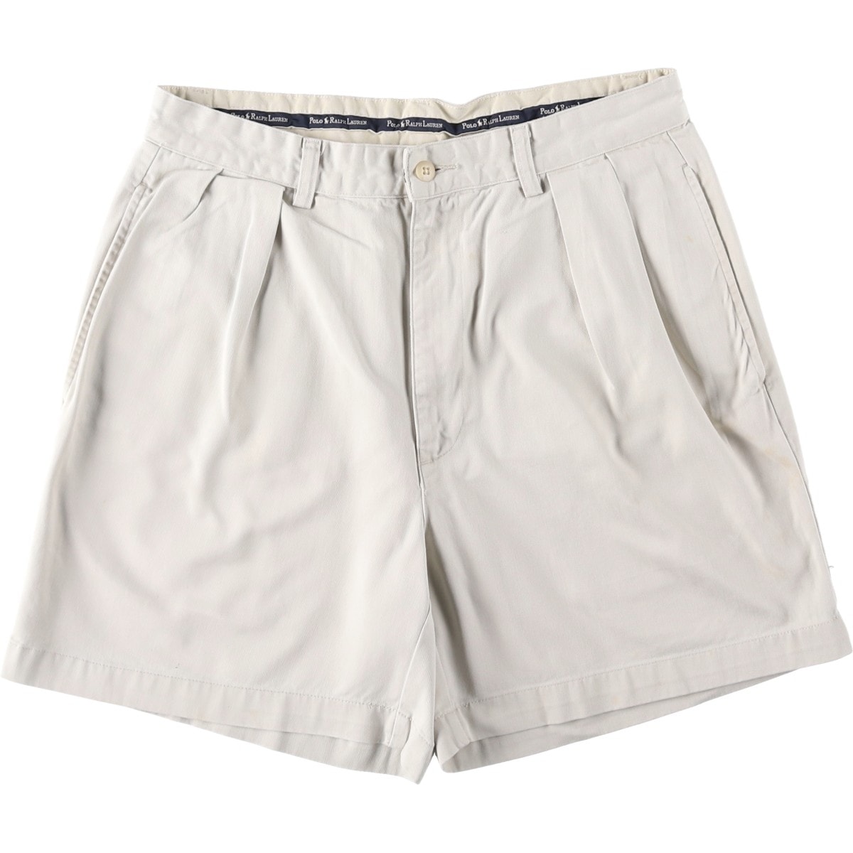 古着 ラルフローレン Ralph Lauren POLO RALPH LAUREN ANDREW SHORT ツータック チノショーツ ショートパンツ メンズw31相当/eaa660189