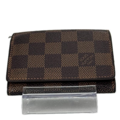 LOUIS VUITTON ルイ・ヴィトン ン62920 カードケース ファッション小物 ダミエ ブラウン ブラック CA1020 ユニセックス