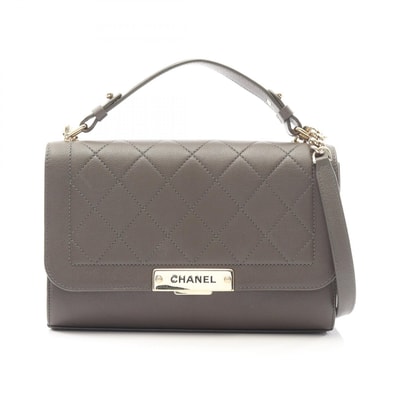 シャネル CHANEL マトラッセ 2WAY ショルダーバッグ バッグ キャビアスキン(グレインドカーフ) レディース カーキ系 【中古】