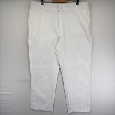 古着 ディッキーズ Dickies パンツ 874 オリジナルフィット ジッパーフライ センタープレス ワーク ホワイト系 メンズ