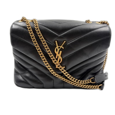 イヴ・サンローラン YSL ルル スモール 2WAY ショルダーバッグ【中古】