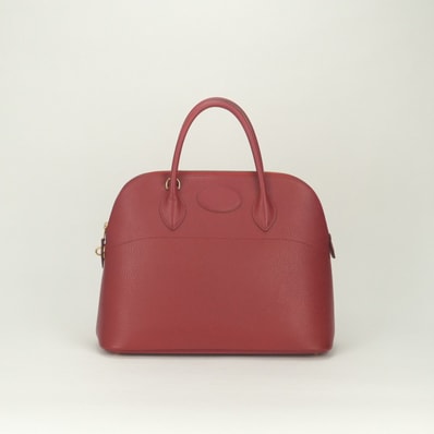 エルメス HERMES ボリード35 ボリード 35 バッグ トートバッグ ショルダーバッグ アルデンヌ ルージュヴィフ Rougevif レッド Red 赤 ゴールド金具 2way ハンドバッグ
