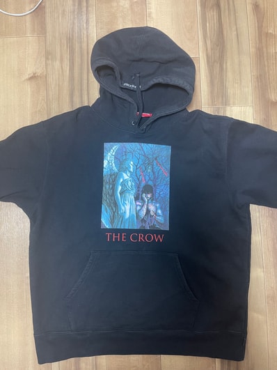 Supreme The Crow Hooded Sweatshirt "Black"