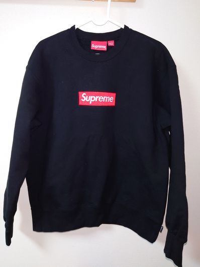 Supreme Box Logo Crewneck "Black" (22FW)