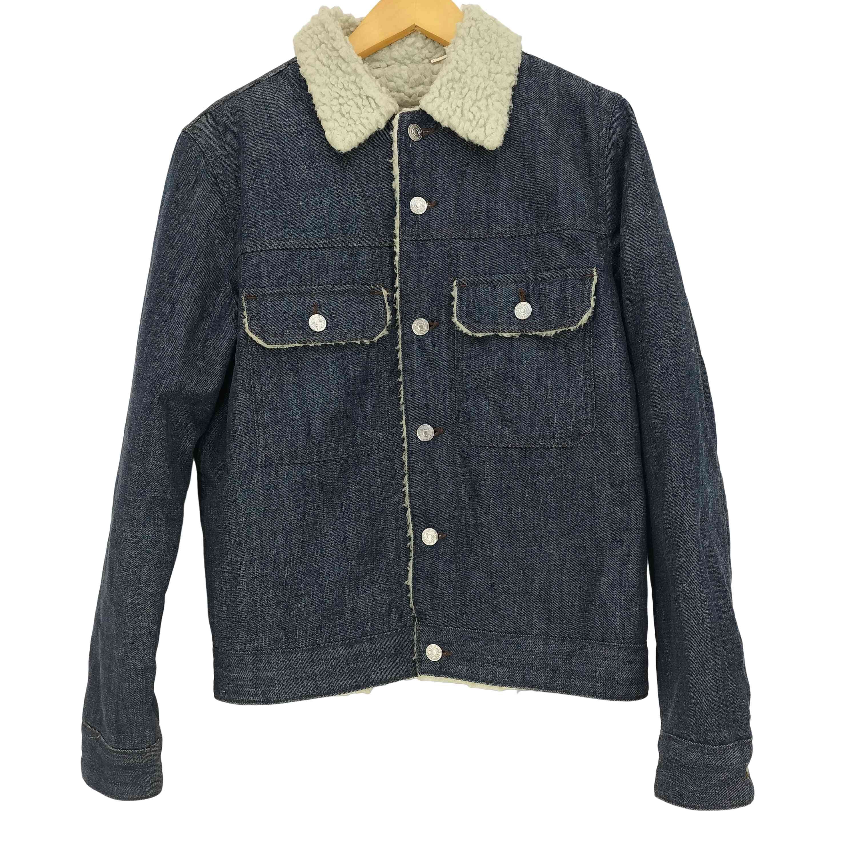 2005年製 OLD ボアランチデニムジャケット【1140642702111】