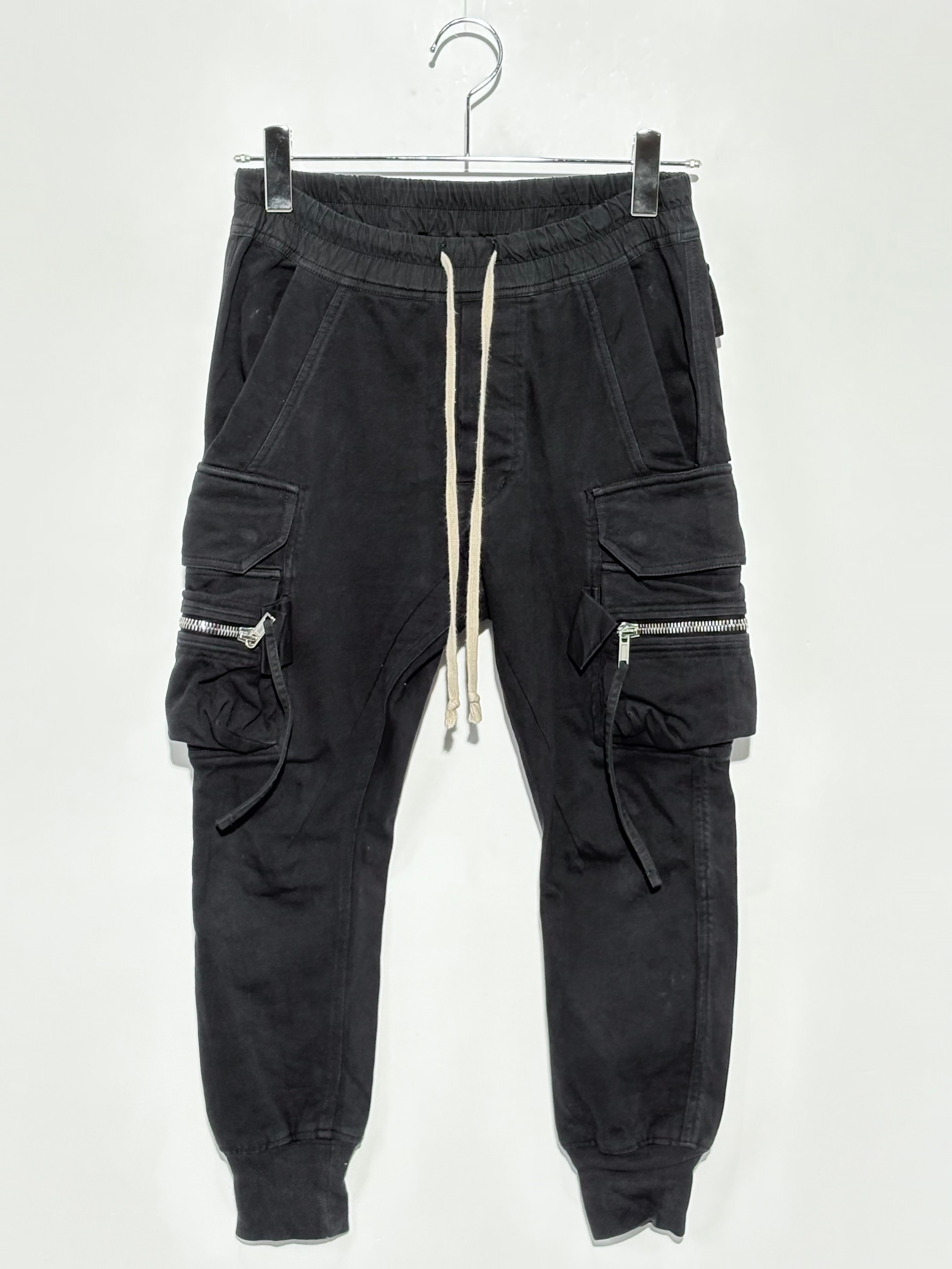 Rick Owens Mastdon Cargo Jog Black