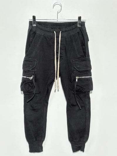 Rick Owens Mastdon Cargo Jog Black