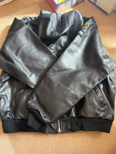 Supreme x Vanson Leathers Hooded Work Jacket "Black"