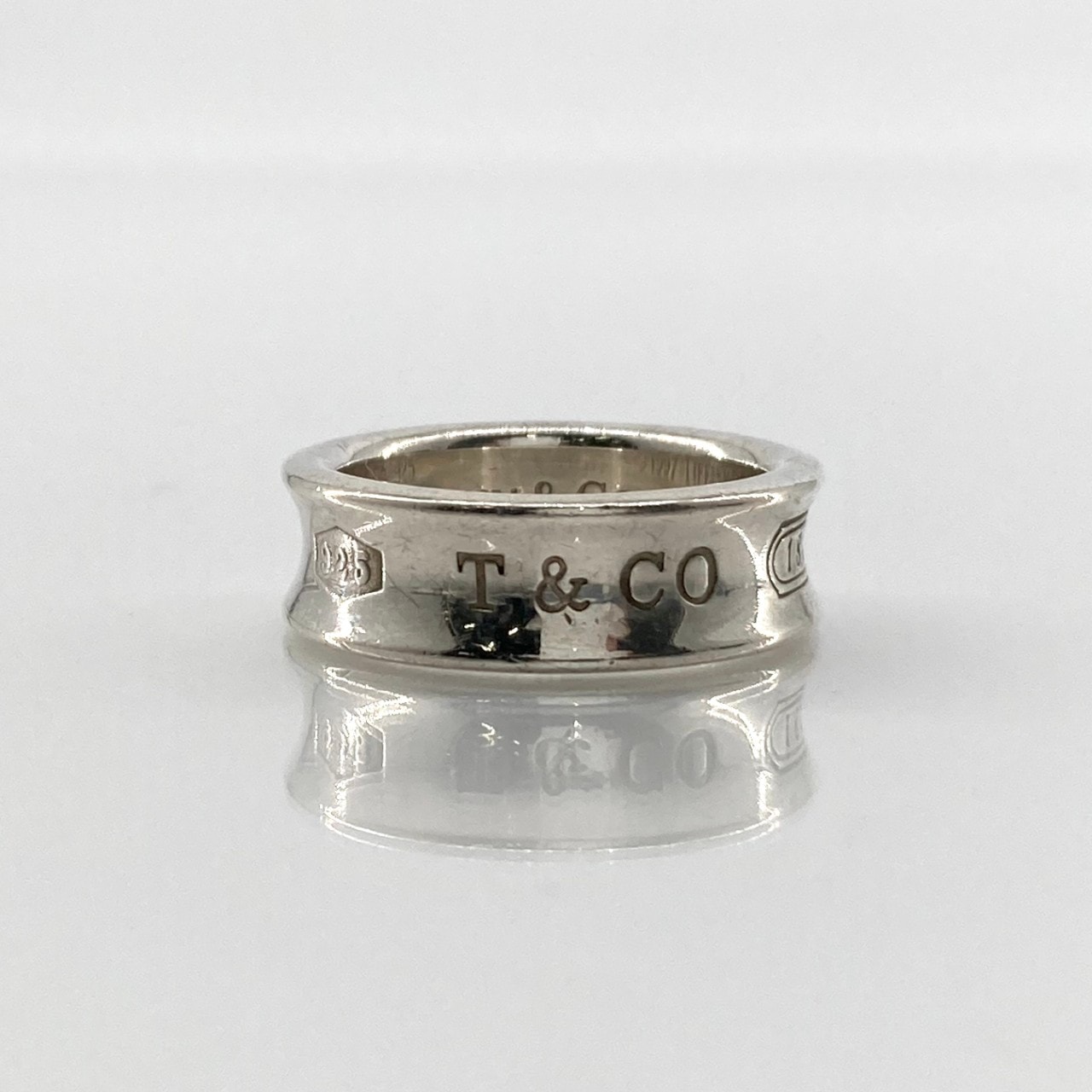 TIFFANY&Co.(ティファニー) 1837 ミディアム Ag925 #13.5号 リング・指輪 7.66g シルバー