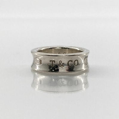 TIFFANY&Co.(ティファニー) 1837 ミディアム Ag925 #13.5号 リング・指輪 7.66g シルバー
