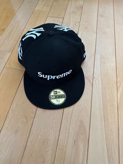 Supreme / New York Yankees Box Logo New Era "Black"
