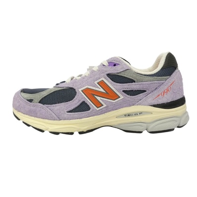 NEW BALANCE ニューバランス M990TD3 990V3 Made in USA Raw Amethyst ローアメジスト ローカット スニーカー パープル系 27cm【新古品】【未使用】【中古】