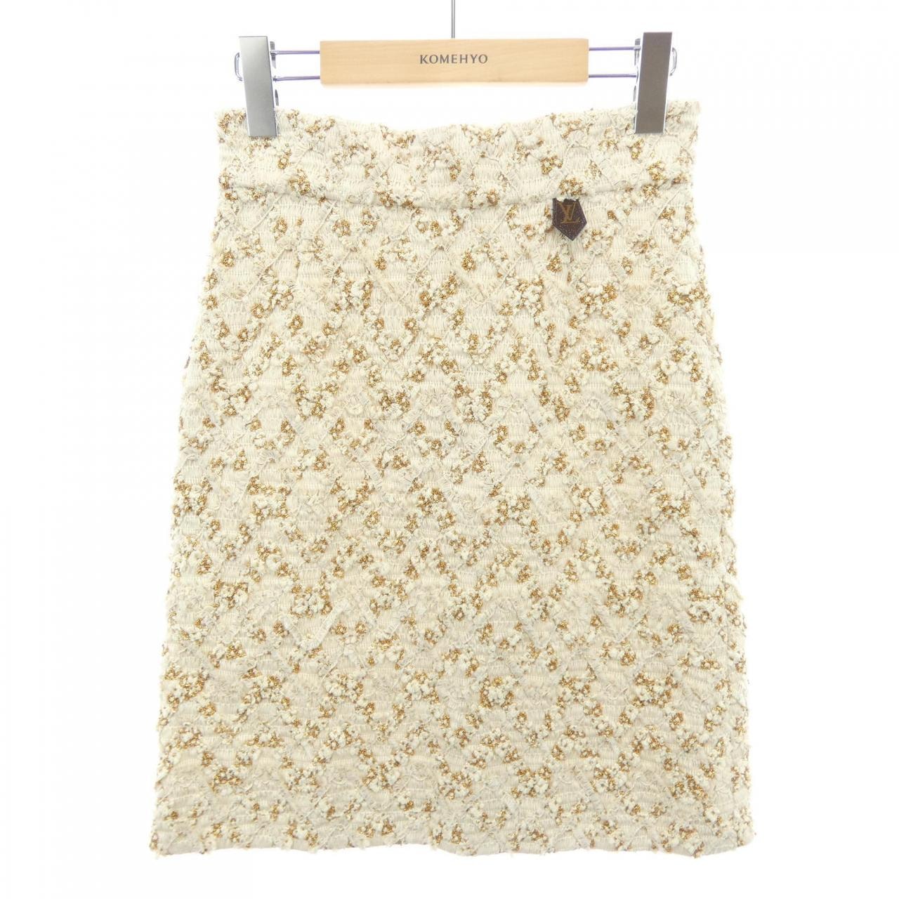ルイヴィトン LOUIS VUITTON ジグザグツイードスカート FMJU96NM5 スカート