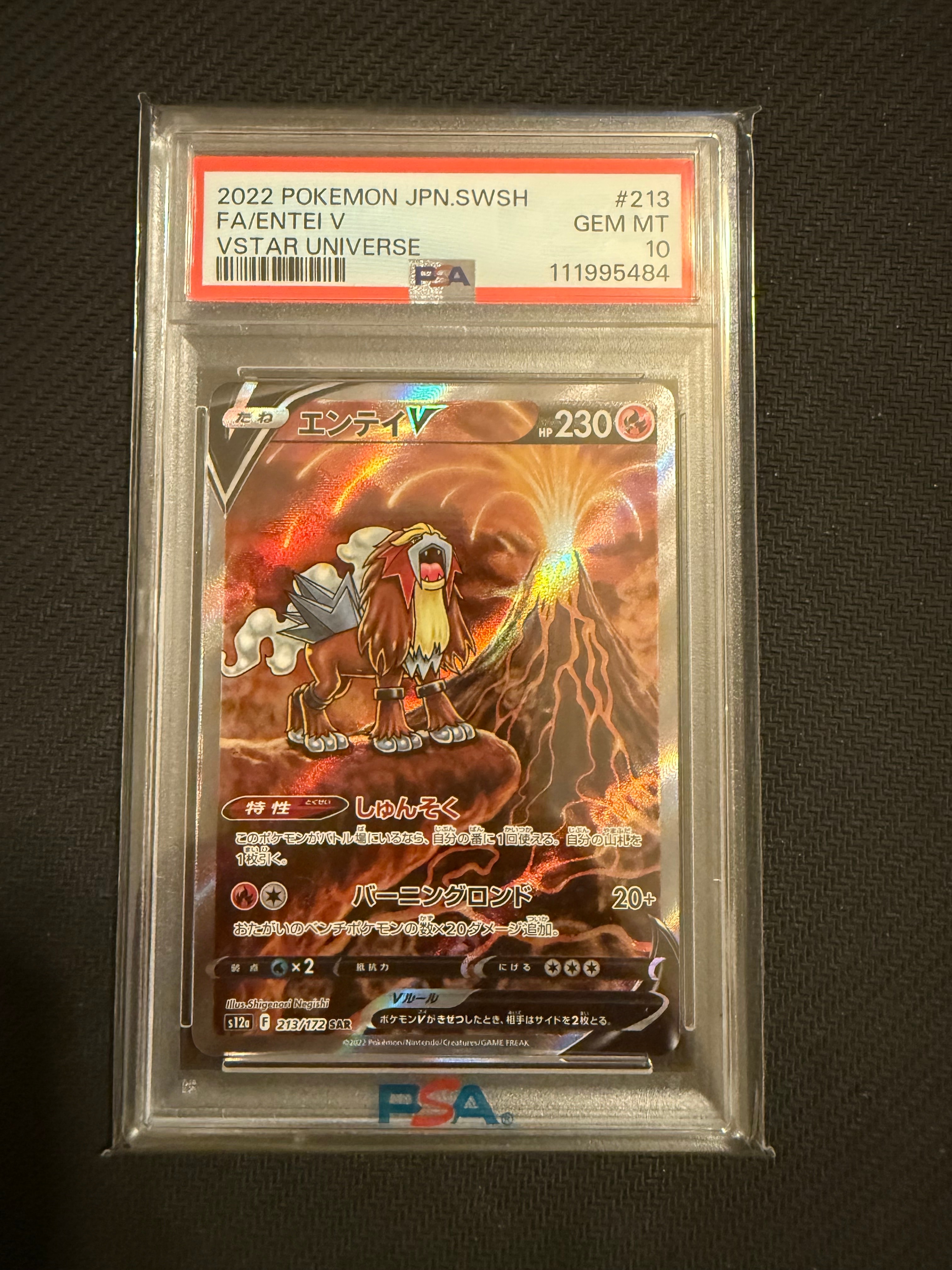 エンテイV SAR[s12a 213/172](ハイクラスパック「VSTARユニバース」)