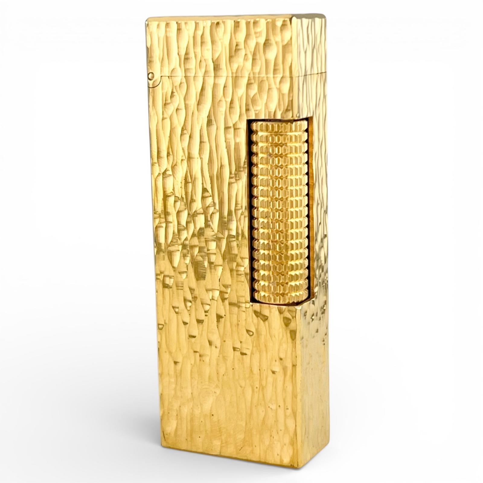 良品 ダンヒル ライター ゴールド メンズ