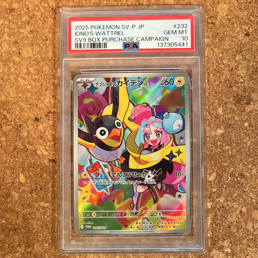 ナンジャモのカイデン P [SV-P 232](プロモーションカード「拡張パック バトルパートナーズ Box購入キャンペーン」)