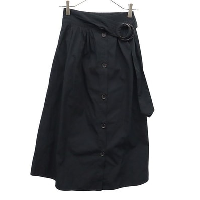 ZARA BASIC ザラベーシック ロングスカート XS ブラック
