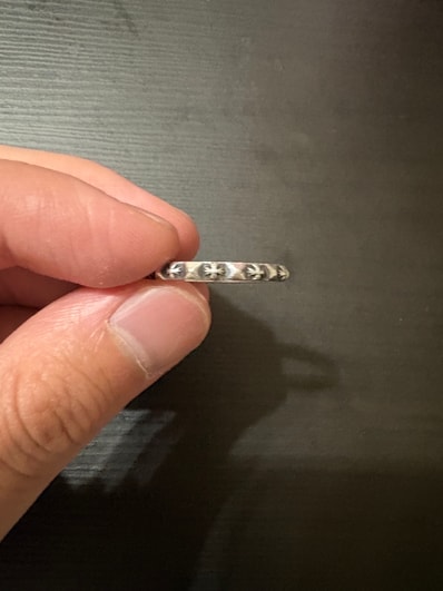 Chrome Hearts True Fucking Punk Ring / Plus Punk "Silver"