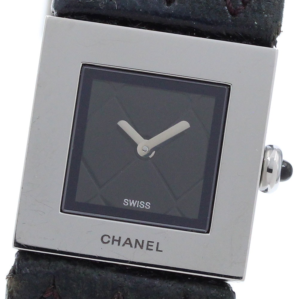 ★保 シャネル マトラッセ  H0116 クォーツ レディース 【中古】
