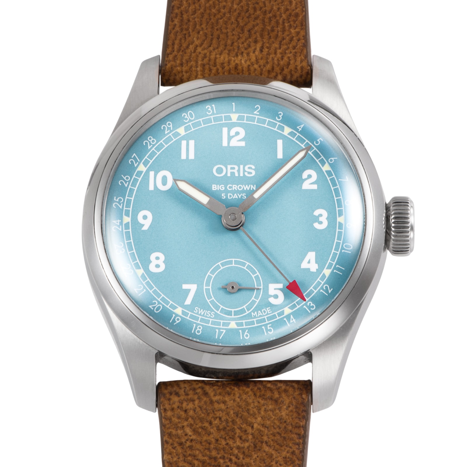 ORIS オリス ビッグクラウン ポインターデイト 01 473 7786 4065-07 5 19 22FC ステンレススチール【中古】