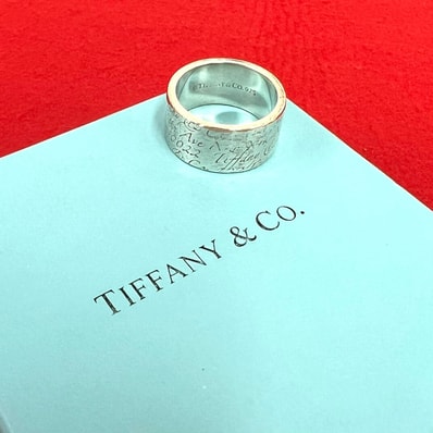 TIFFANY&Co. ティファニー ノーツ リング シルバー925 リング・指輪 14号 シルバー
34685