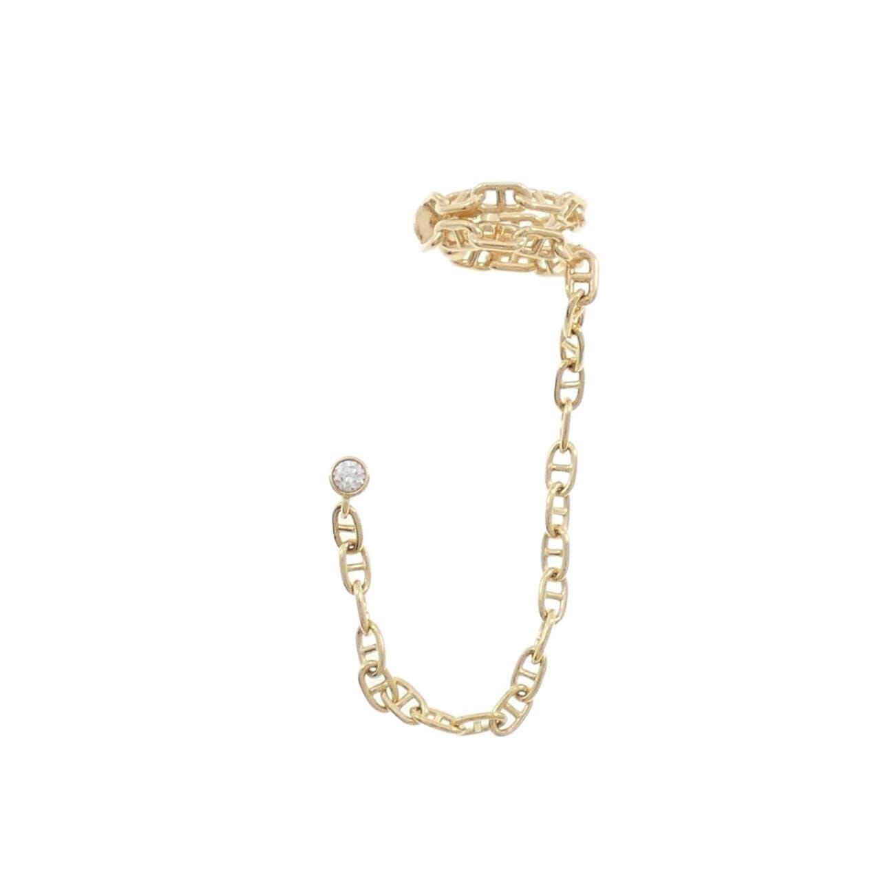 エルメス シェーヌ ダンクル カリプソ ピアス 片耳